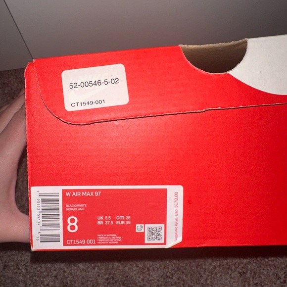 Nike Air Max 97 Black and White Box - Picture 2 of 10
